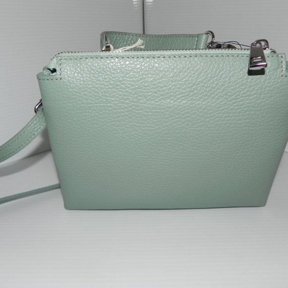 MICHELLE MOON Small Double-Sided Purse,100% Leather, Made in Italy. - Picture 4 of 7